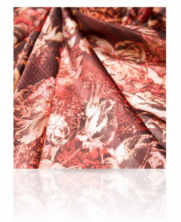 Платок Женский SS-FLORAL.MYSTIC/BROWN